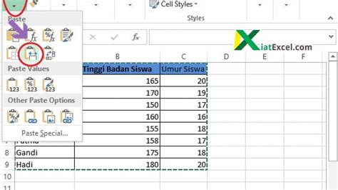 Cara Copy Tabel Di Excel Riset