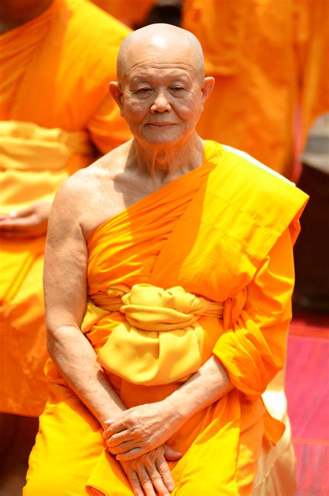 Free Images Person People Old Orange Sitting Monk Buddhism