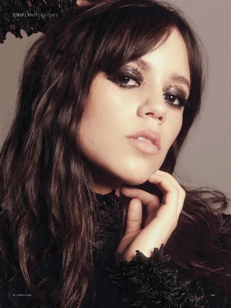 JENNA ORTEGA In Striplv Magazine April HawtCelebs