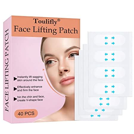 Amazon Com Face Lift Tape Face Lift Stickers Lifting Patch For Face Double Chin Reducer