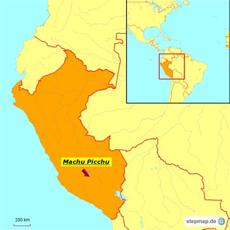 At 2,430 metres (8,000 ft) above sea level, this unesco world heritage site is often referred to as the lost city of the incas, is one of the most familiar symbols of the incan empire. Machu Picchu von kinodino - Landkarte für Deutschland