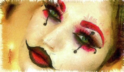 Harley Quinn Face Painting By Leonardo Digenio