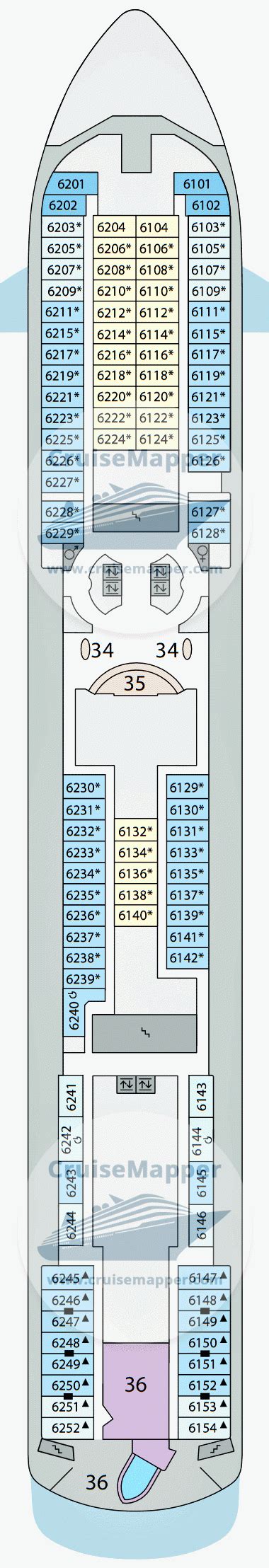 Celestyal Discovery Deck Plan Cruisemapper