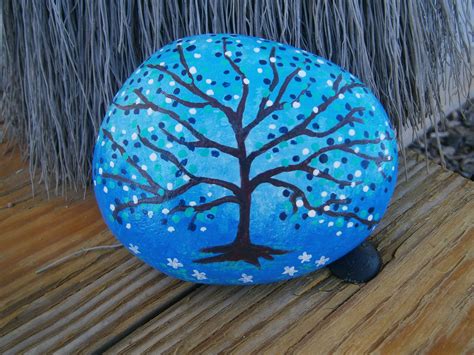 Painted Rock Tree For Sale At Shopplaceforyou