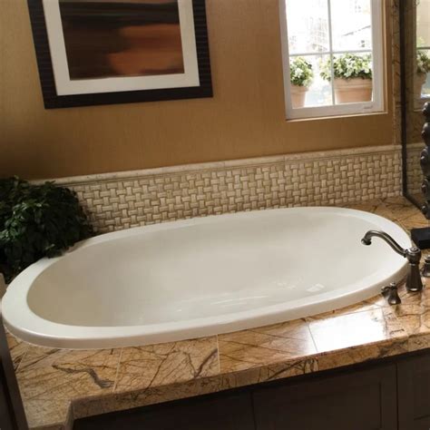 Whirlpool jets for a relaxing tub experience. Hydro Systems Galaxie Bathtub | Soaking, Air or Whirlpool Tub