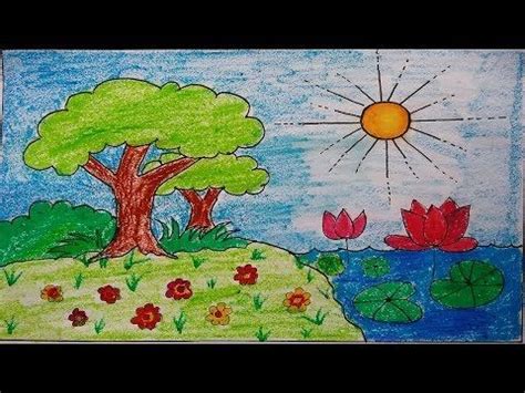 You can edit any of drawings via our online image editor before downloading. How to Draw Flower Garden Scenery for Kids | Spring Season ...
