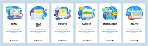 Onboarding Screens Driving Stock Illustrations 18 Onboarding Screens