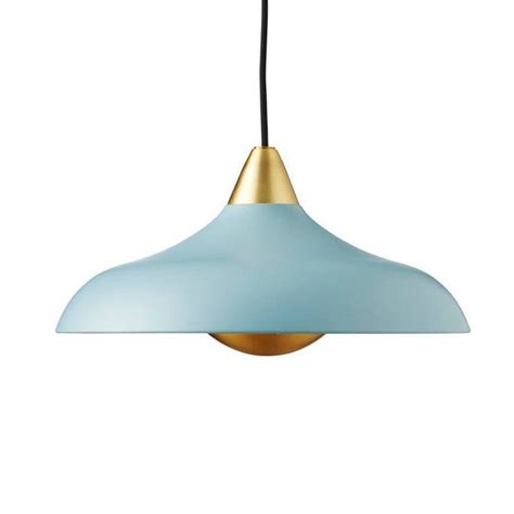 Il vous suffit d'utiliser le boc de jonction pour raccorder les fils électriques des lampes à ceux de votre plafond. Suspension, design métal bleu mat Urban wide 1 lumière(s ...