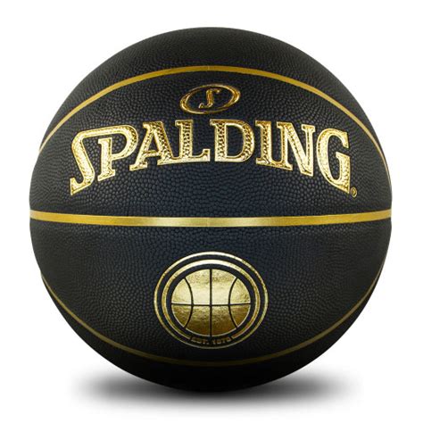 Spalding The Original 1894 Game Ball Black And Gold Basketball