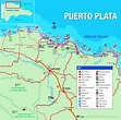 Puerto Plata tourist map - Ontheworldmap.com
