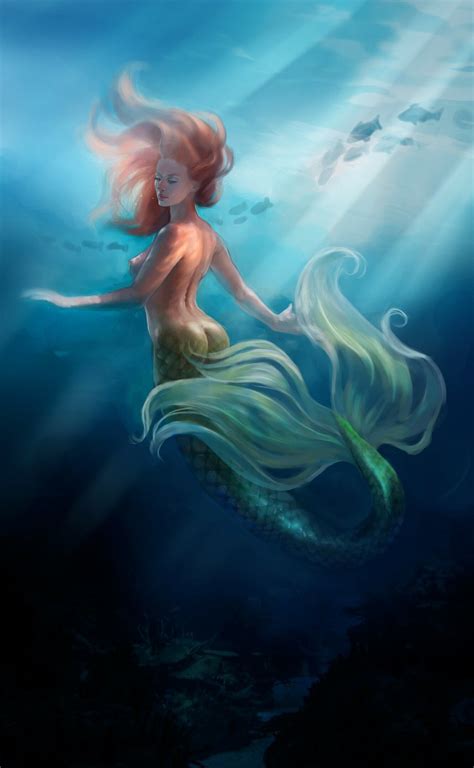 Nana Mermaids Fantasy Art Sirènesmermaidssirenas