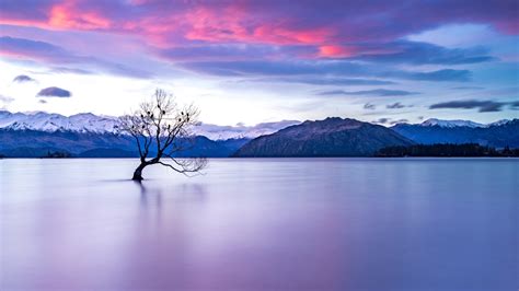 1366x768 New Zealand Lake View 1366x768 Resolution Wallpaper Hd Nature