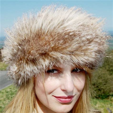Coyote Faux Fur Hat Fosy Originals