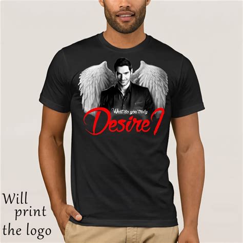 Lucifer Morningstar T Shirt Crewneck 3xl Cotton Short Sleeve Couple