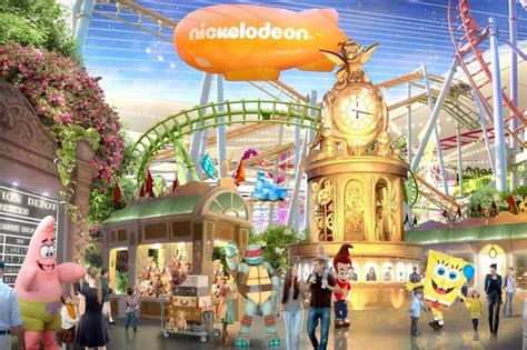 Nickelodeon Universe Opening Tomorrow In New Jersey Will Be The