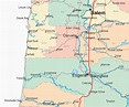 Map Of Eugene oregon and Surrounding areas | secretmuseum
