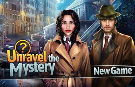 Unravel The Mystery Hidden Object Games