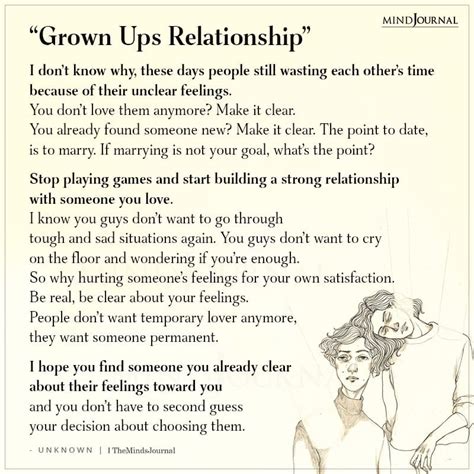 Grown Ups Relationship Relationship Quotes