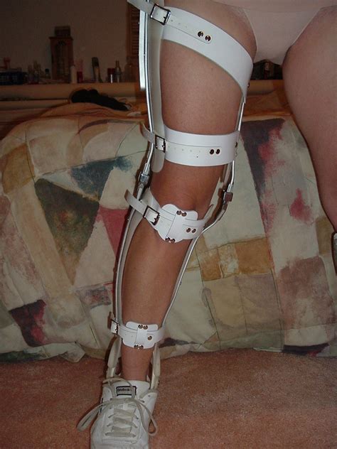 Hip Kafo Afo Showing Full Leg Brace With Straps And Pads Flickr