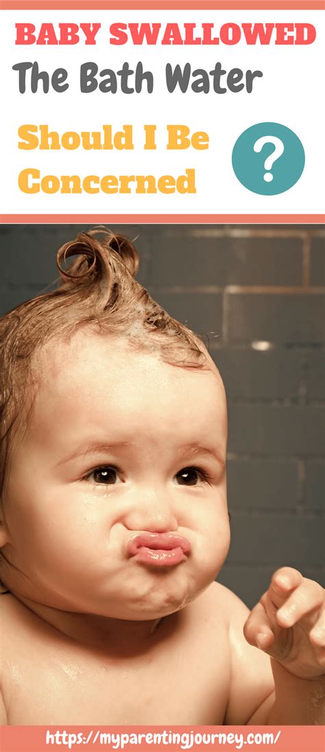 I was just giving my 3 week old a bath & didn't realise when i had her on her tummy that her face flipped down & she swallowed some water. Should You Be Concerned that Your Baby Swallowed the Bath ...