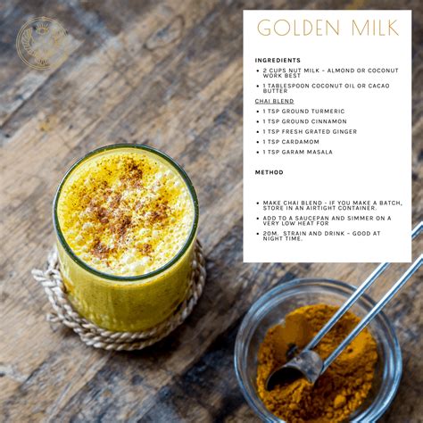 Golden Milk Recipe Anthrobotanica