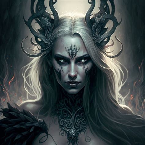 GODDESS Of The Underworld Character Art Inspiration Follow Me For More