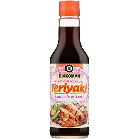 Kikkoman Teriyaki Marinade And Sauce 10 Oz