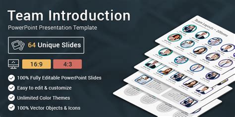 Team Introduction Slides Powerpoint Presentation Template Slidesalad