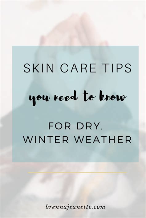 Skin Care Tips You Need To Know For Cold Weather Dry Winter Skin