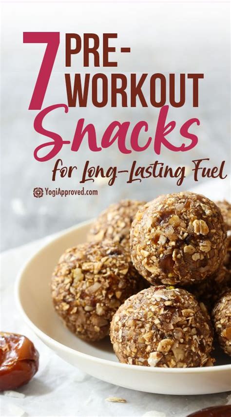7 Perfect Pre Workout Snacks For Long Lasting Healthy Fuel Preworkout Snack Workout Snacks