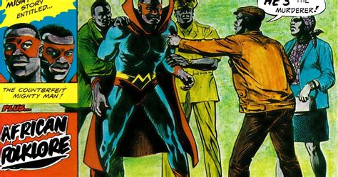 South African Comic Books Afri Comics Mighty Man 12