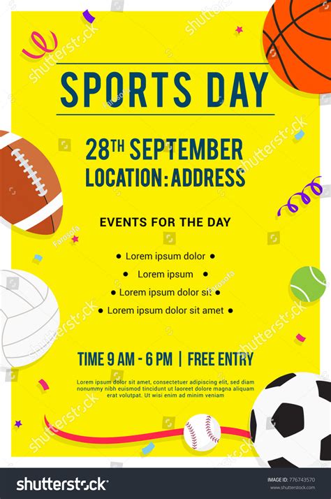 40634 Sports Day Poster Images Stock Photos And Vectors Shutterstock