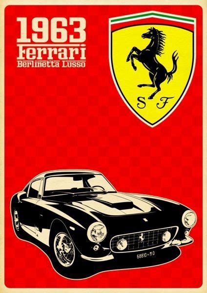 Ferrari Poster Posterbarcz The Post Ferrari Poster Posterbar
