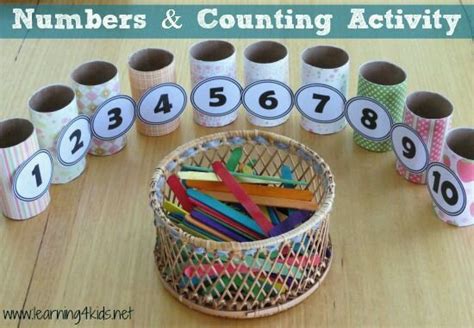 Pin By Tali Anteby On מספרים בגן Math Activities Preschool Counting