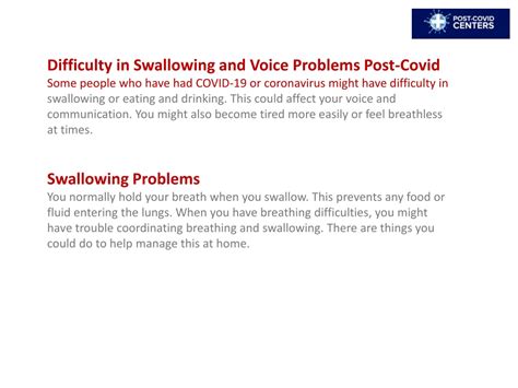 Ppt Why Does Covid Cause Swallowing Difficulties Powerpoint