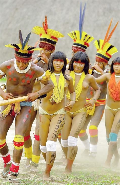 xingu tribe girls indios brasileiros xingu biquini