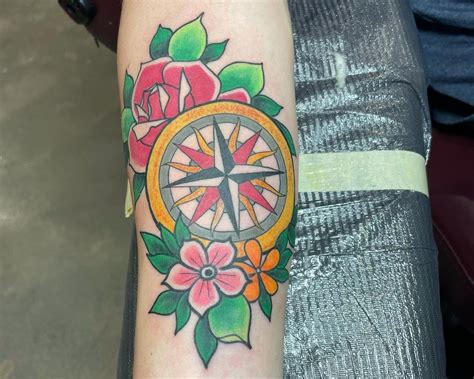 101 Best Compass Rose Tattoo Ideas You Have To See To Believe 2023
