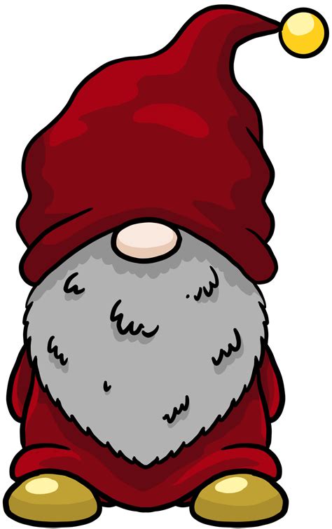 Cute Cartoon Gnome Colorful Character 10329532 Png
