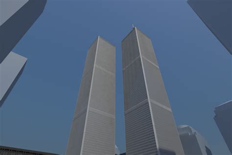 The World Trade Center 3d Model 3ds