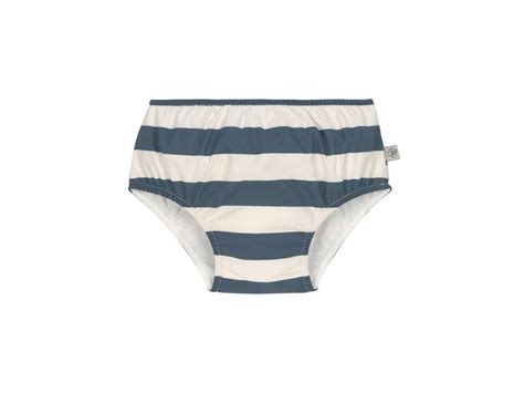LÄssig Plavky Swim Diaper Boys Block Stripes Milky Blue 7 12m Babycar