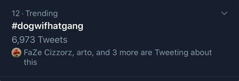 Dogwifhatgang Is Trending The Rl Community Is Insane R