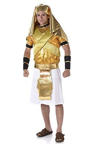 Men S Ramses Egyptian King Costume For Halloween Party Accessory