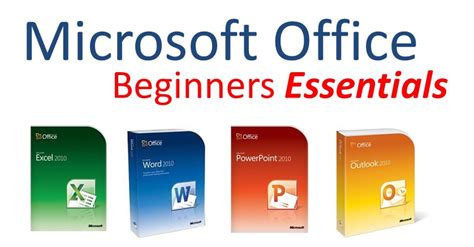 Ezylearn Microsoft Office Word Excel Powerpoint Outlook Beginners
