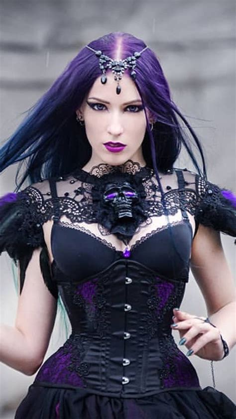 Daedra Gothic Fashion Goth Women Goth Beauty