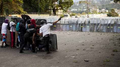 Venezuelans Weary But Determined After Month Of Protests