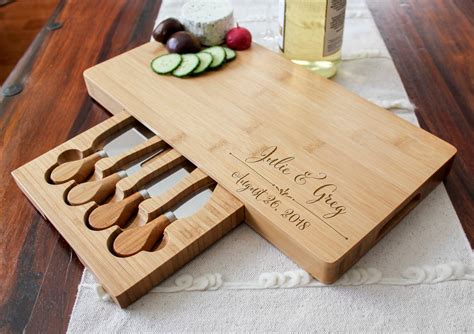 Custom Cheese Board Kitchen And Dining Trays And Platters Trays Pe