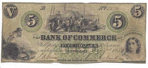 Obsolete Currency North Carolina