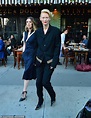 Tilda Swinton and actress daughter Honor make a sleek duo as they leave ...