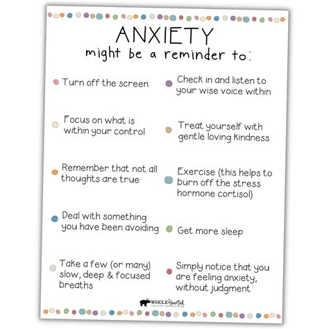 Coping Tools For Anxiety Free Social Emotional Learning Poster