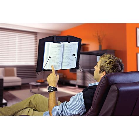 Book reading stand book holder in bed to personalize any space. MaxiAids | LEVO G2 Hands Free Bookholder - Reading Book Stand